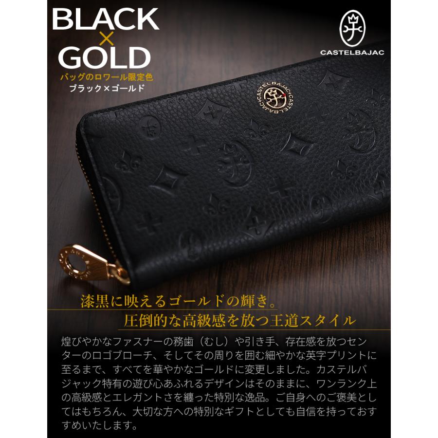 CASTELBAJAC（カステルバジャック） 長財布 ラウンドファスナー