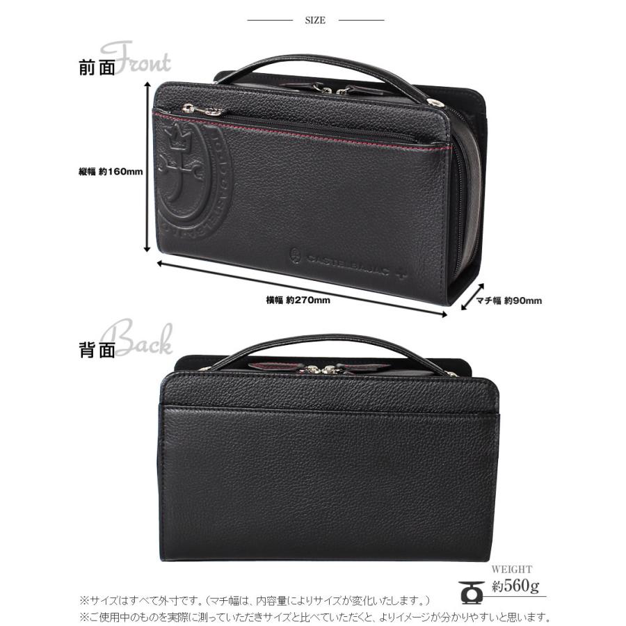 CASTELBAJAC（カステルバジャック） バッグ クラッチバッグ Wメンズ