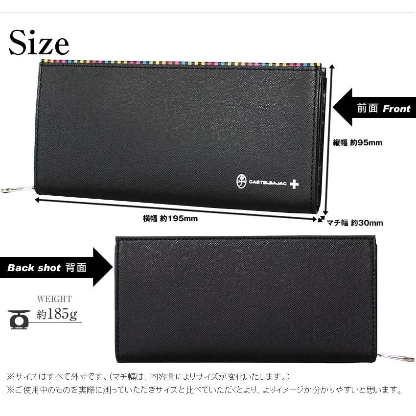 CASTELBAJAC（カステルバジャック） 長財布 ラウンドファスナー 小銭
