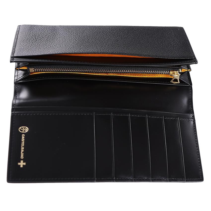 CASTELBAJAC（カステルバジャック） 財布 長財布 メンズ かぶせ 牛革