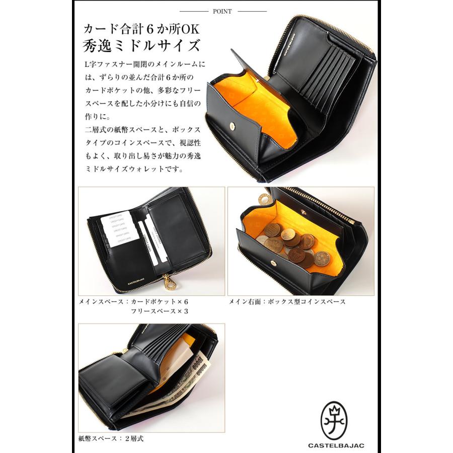 CASTELBAJAC（カステルバジャック） 生産終了モデル セミ長財布 二