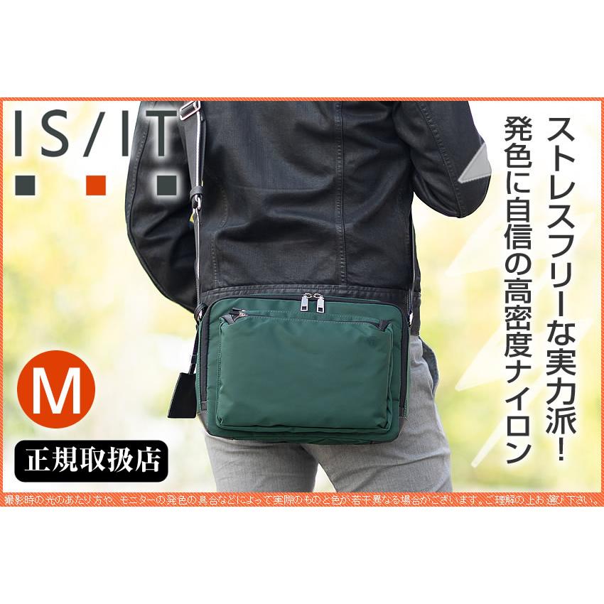 IS/IT（イズイット） ショルダーバッグ メンズ ショルダー B5 Mサイズ