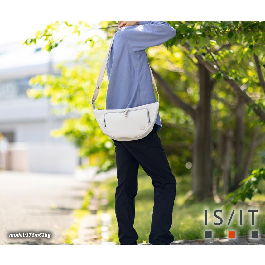 IS/IT（イズイット） バッグ ショルダーバッグ メンズ ショルダー 舟形