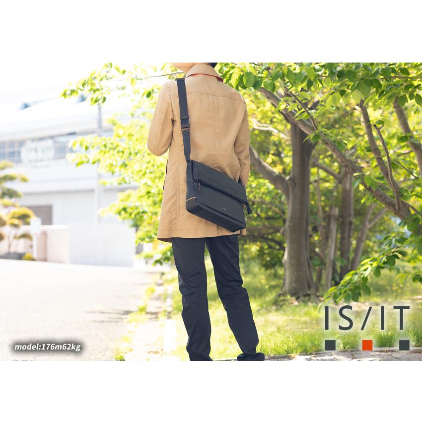 IS/IT（イズイット） バッグ ショルダーバッグ メンズ ショルダー 口