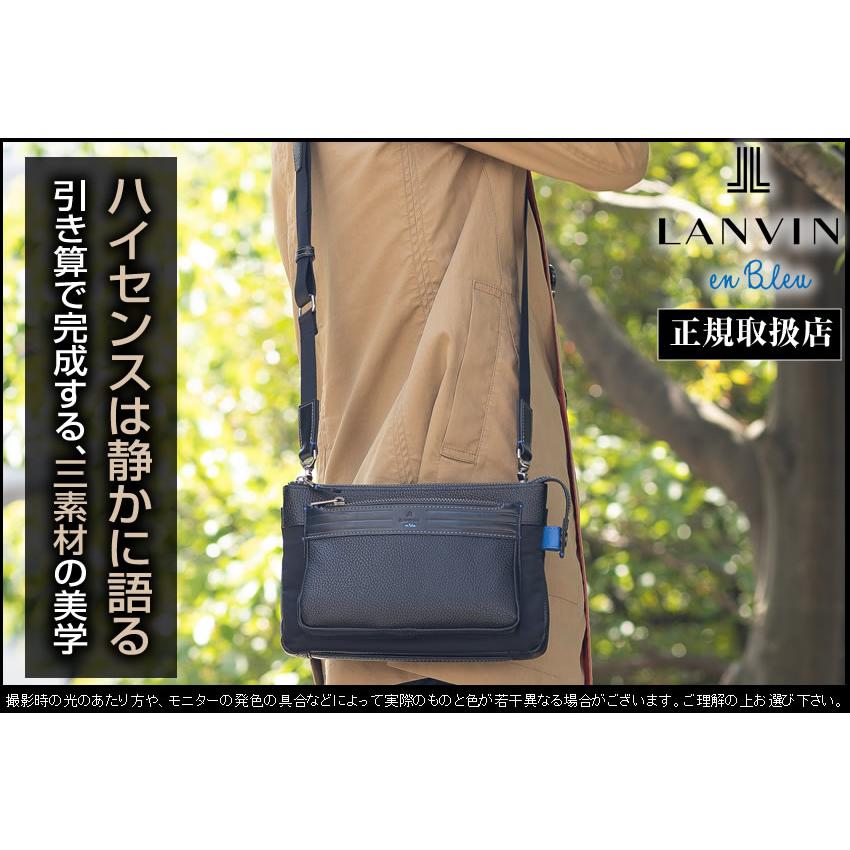 LANVIN en Bleu ランバンオンブルー バッグ ショルダーバッグ メンズ