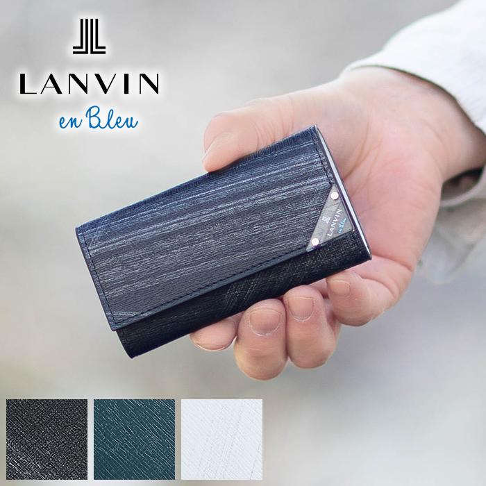 LANVIN en Bleu ランバンオンブルー キーケース メンズ 三つ折り 小物