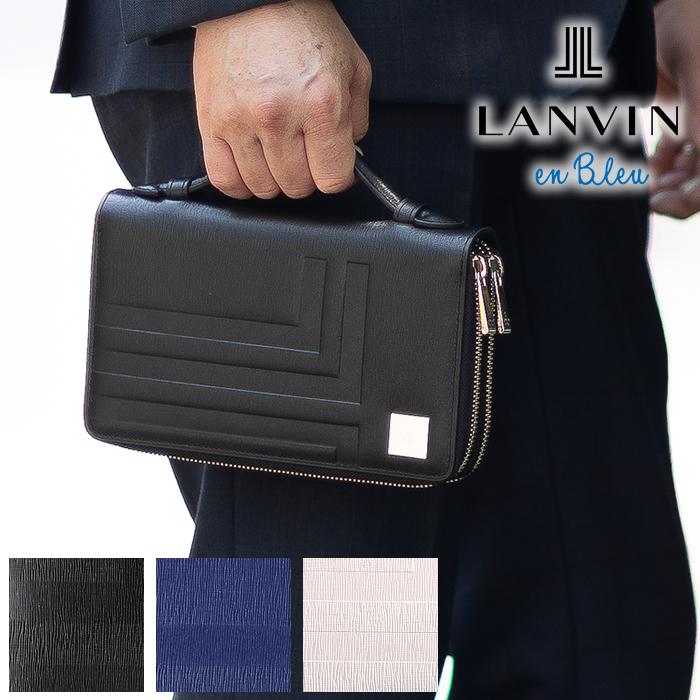 LANVIN en Bleu ランバンオンブルー バッグ セカンドバッグ メンズ