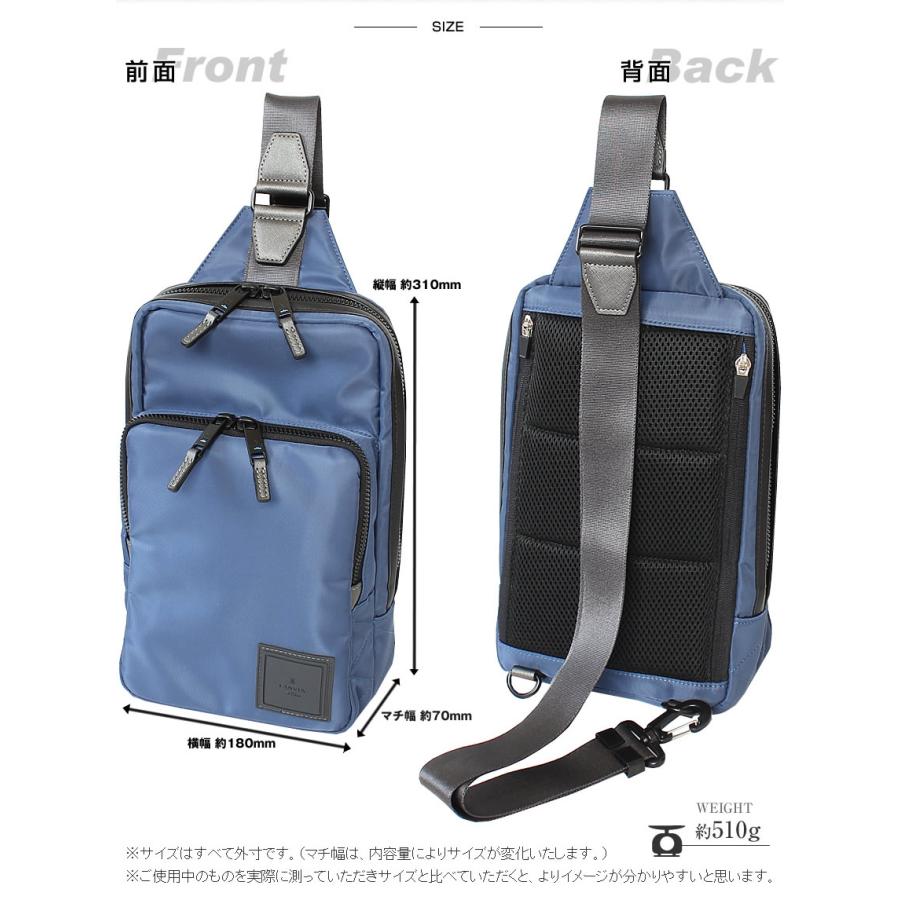 LANVIN en Bleu ランバンオンブルー バッグ ショルダーバッグ メンズ