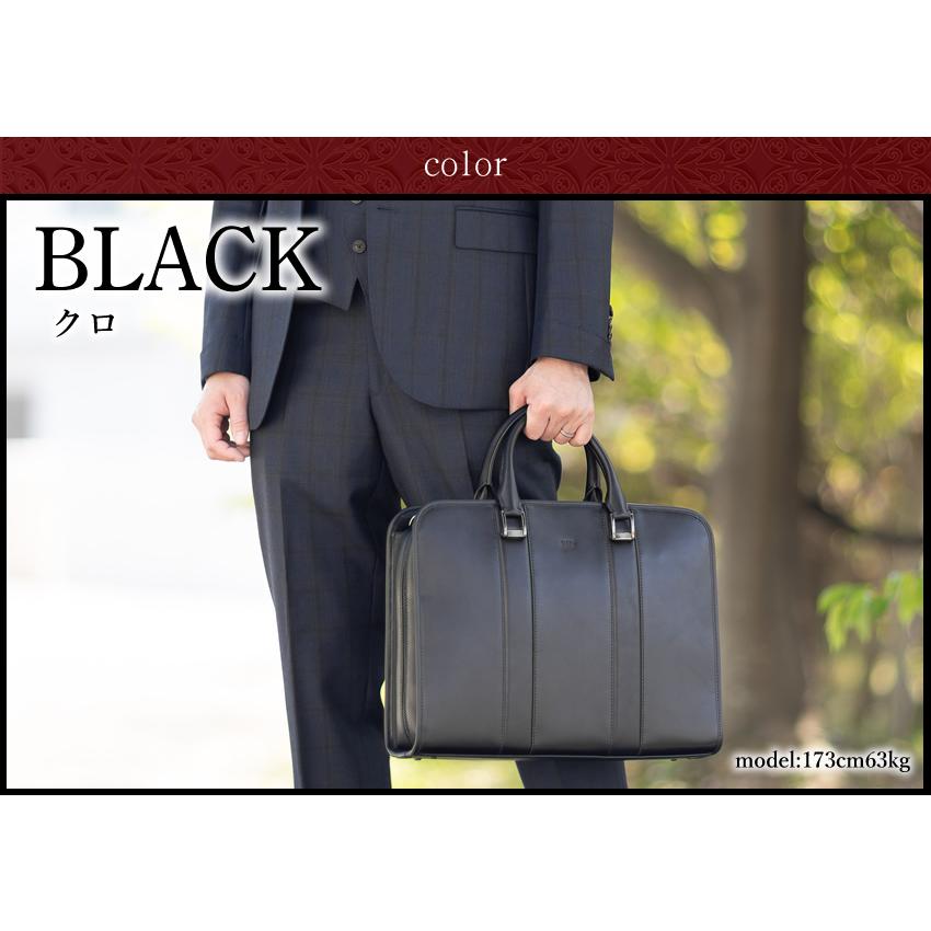 タケオキクチ バッグ ビジネスバッグ ブリーフケース 2WAY A4 Mサイズ メンズ TAKEO KIKUCHI TK ボルトン Bolton 牛革 702531の画像