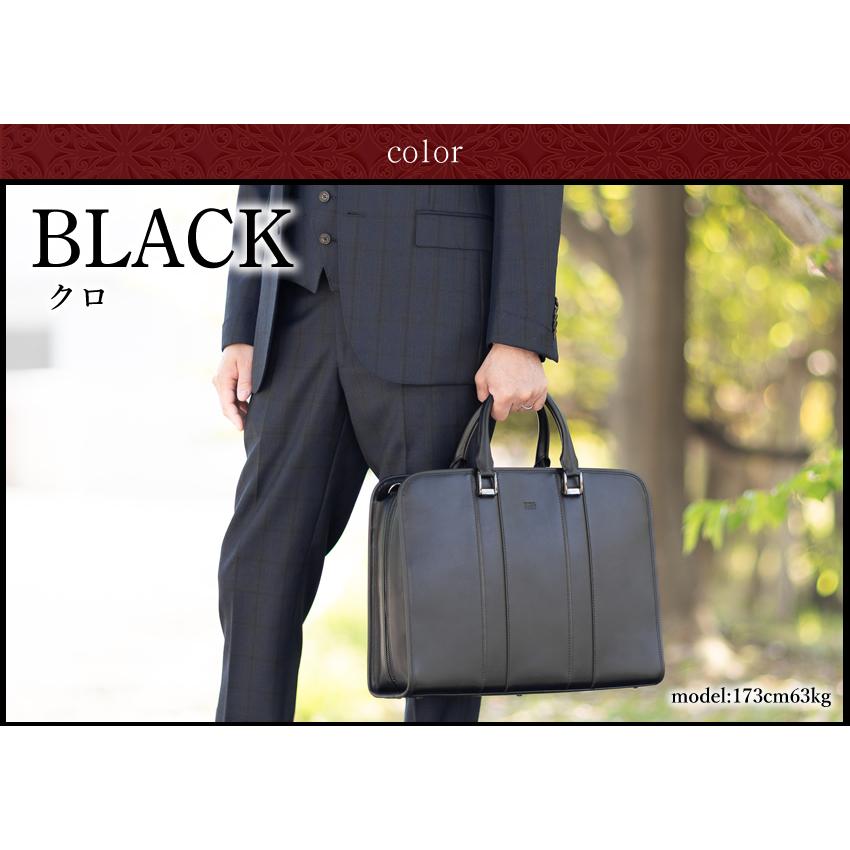 タケオキクチ バッグ ビジネスバッグ ブリーフケース 2WAY B4 Lサイズ メンズ TAKEO KIKUCHI TK ボルトン Bolton 牛革 702532の画像