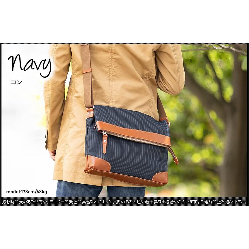 タケオキクチ×イケテイ メッセンジャーバッグ 本革 ダークブラウン A4収納 タケオキクチ×イケテイ メッセンジャーバッグ 本革 ダーク