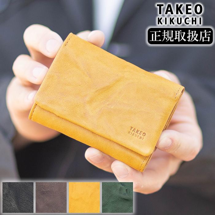 TAKEO KIKUCHI（タケオキクチ） TAKEO KIKUCHI TK 三つ折り財布 折財布