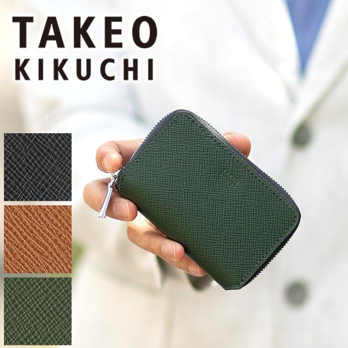 TAKEO KIKUCHI（タケオキクチ） キーケース メンズ ラウンドファスナー