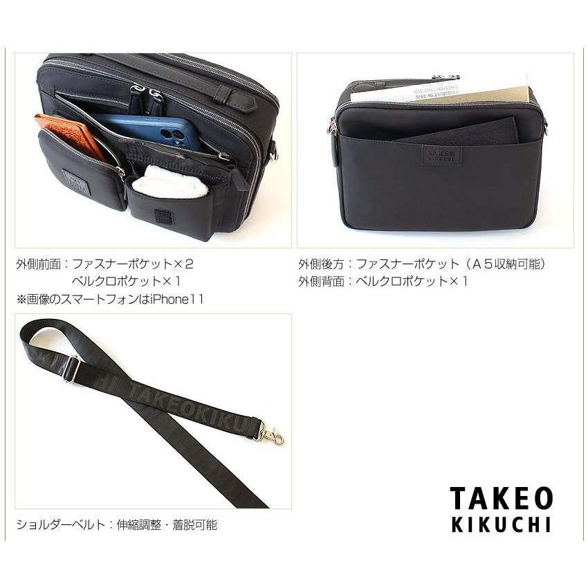 TAKEO KIKUCHI ビジネスバッグ　ハンド　ショルダー　2way TAKEO KIKUCHI（タケオキクチ） ショルダーバッグ メンズ ショルダー