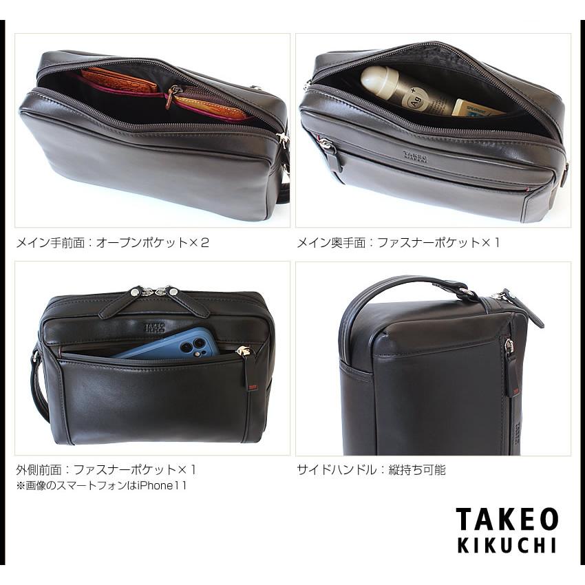 TAKEO KIKUCHI（タケオキクチ） バッグ メンズポーチ セカンドバッグ