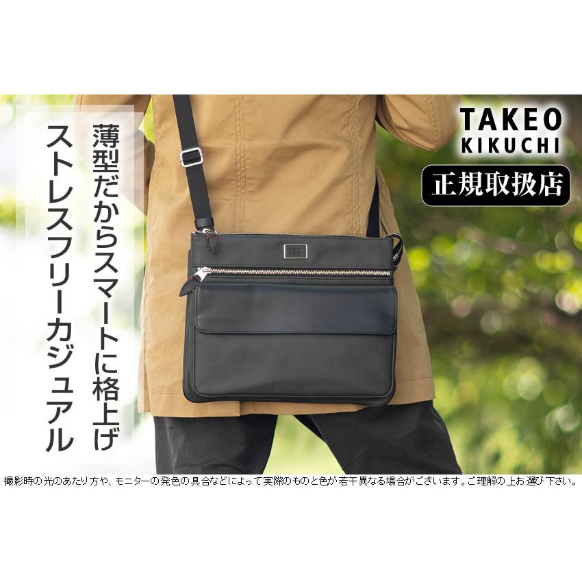 TAKEO KIKUCHI（タケオキクチ） バッグ ショルダーバッグ メンズ ショルダー 横型 シーマ TAKEO KIKUCHI TK ...