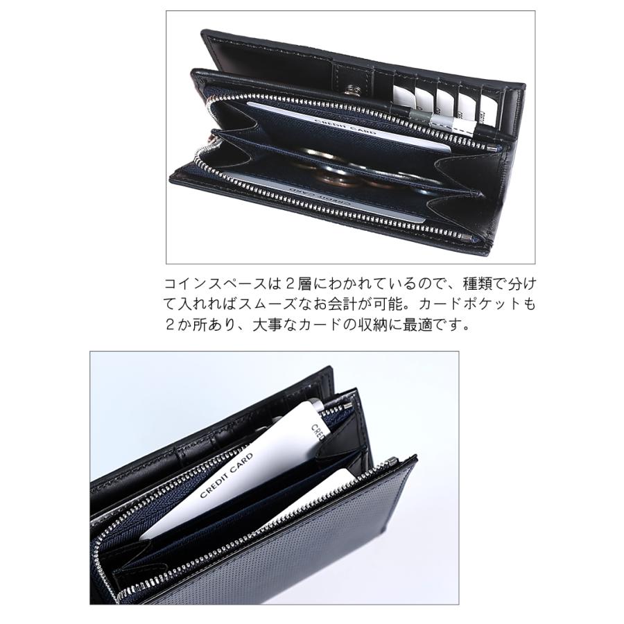 TAKEO KIKUCHI（タケオキクチ） 財布 二つ折り財布 メンズ セミ長財布