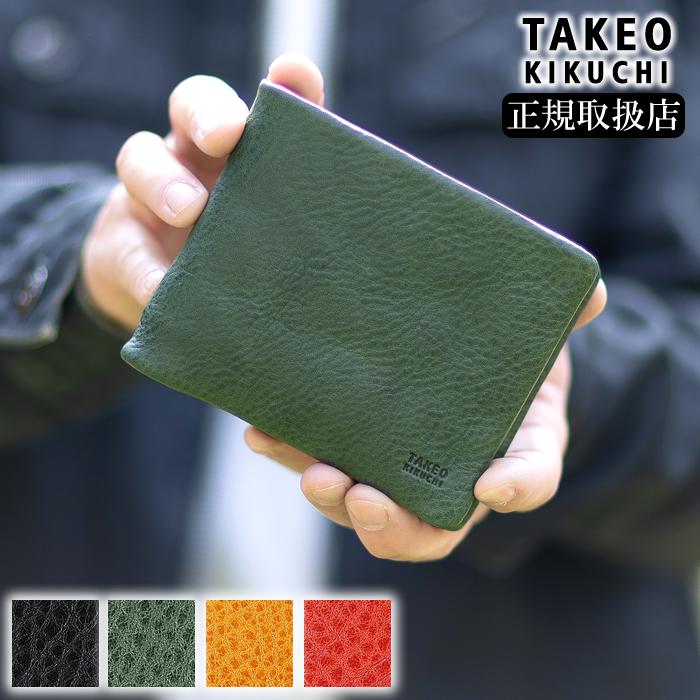 TAKEO KIKUCHI（タケオキクチ） TAKEO KIKUCHI TK 二つ折り財布 メンズ