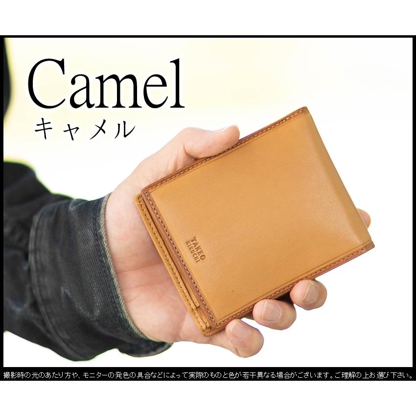 TAKEO KIKUCHI（タケオキクチ） 財布 二つ折り財布 メンズ 折財布 羊革