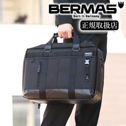 BERMAS ビジネスバッグ ブラック (NO．60074) BERMAS（バーマス） 最大42% 5/11限定 バウアー3 ビジネスバッグ 3WAY