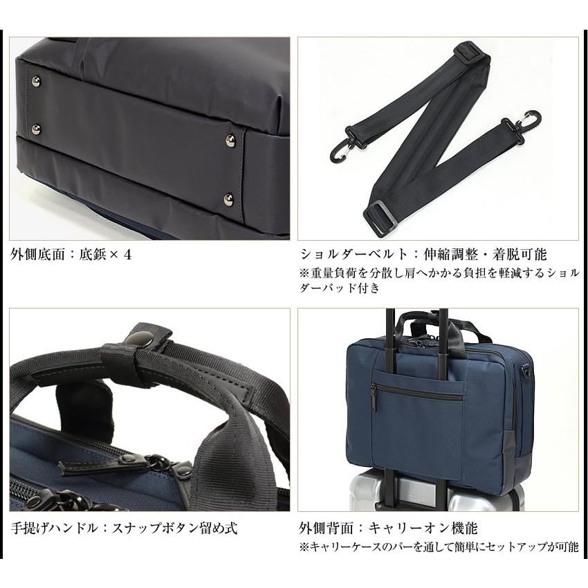 BERMAS　バーマス　2way ビジネスバッグ　ブリーフケース　メンズ　バッグ BERMAS（バーマス） ブリーフケース 2層ブリーフ 2WAY バウアー4 13