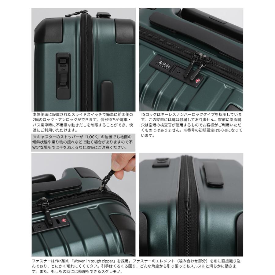 バーマス スーツケース 新商品 37L  軽量 ファスナータイプ ヘリテージ3 BERMAS Sサイズ 機内持込サイズ 60540の画像