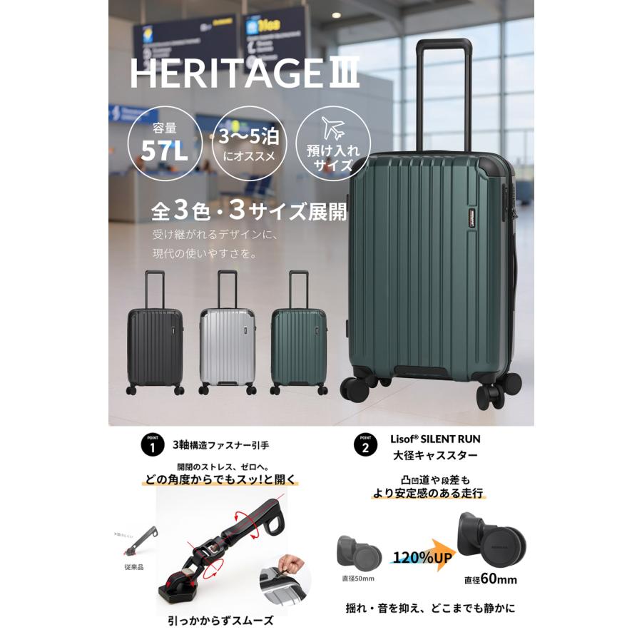BERMAS（バーマス） スーツケース キャリー ケース 新商品 ファスナー