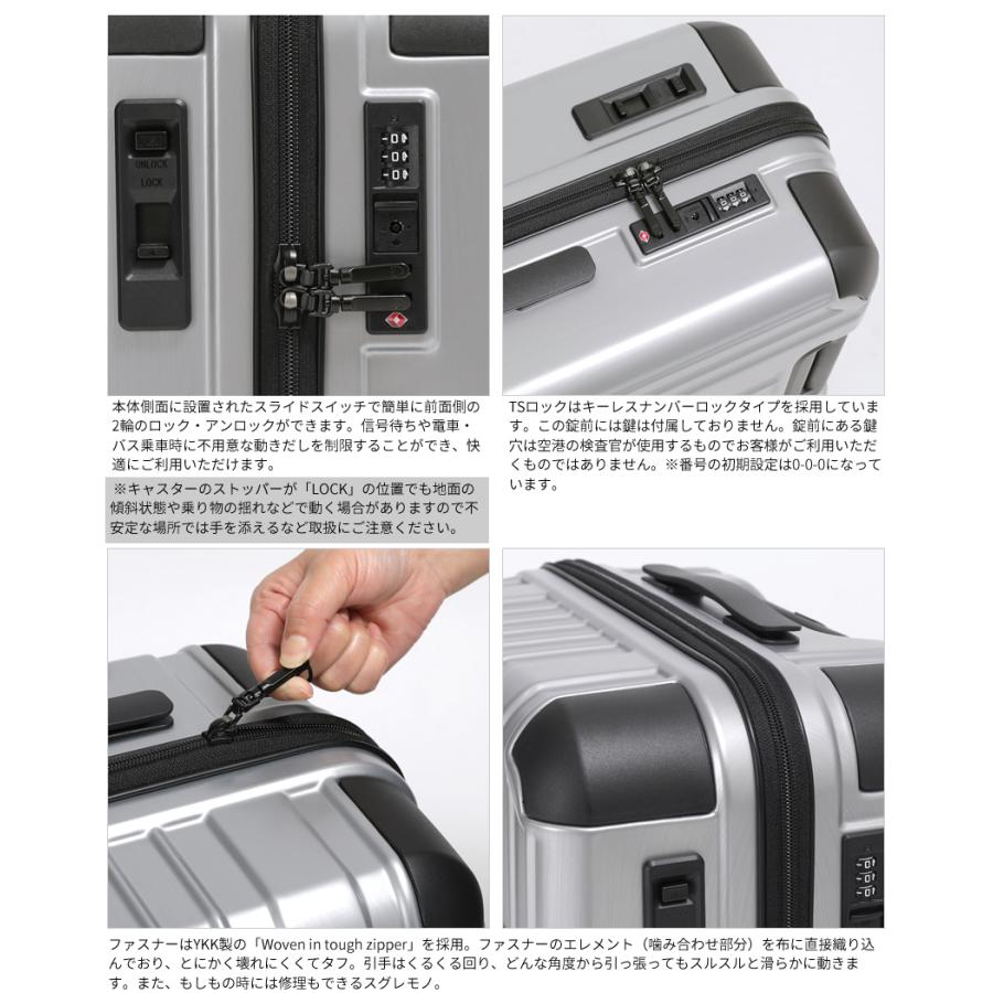 BERMAS（バーマス） スーツケース キャリー ケース 新商品 ファスナー