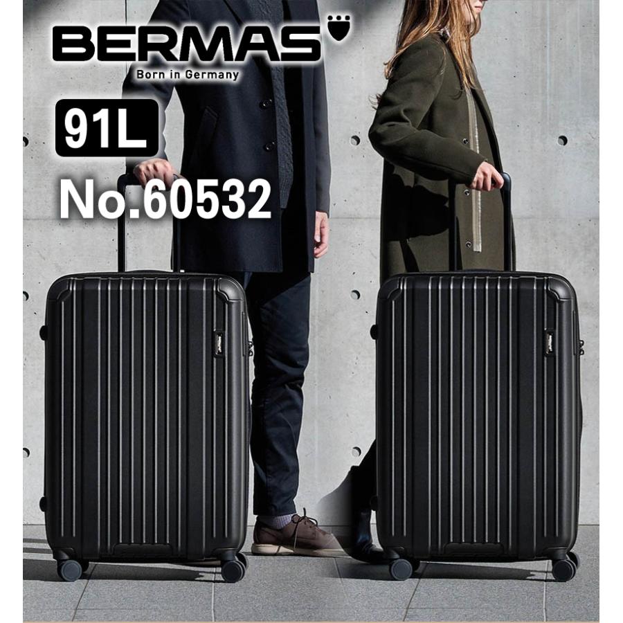 バーマス スーツケース キャリー ケース キャリーバッグ ヘリテージ2 BERMAS heritage 91L 軽量 Lサイズ 無料手荷物サイズ  旧60492 60498 60532 BS