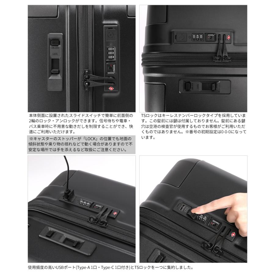 バーマス スーツケース キャリー ケース キャリーバッグ ヘリテージ2 BERMAS 91L 軽量 Lサイズ 無料手荷物サイズ 旧60492 60498 60532の画像