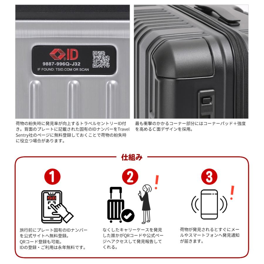 バーマス スーツケース キャリー ケース 92L 新商品 ファスナータイプ 軽量 キャリーバッグ ヘリテージ3 BERMAS heritage3 Lサイズ 無料手荷物サイズ 60542 BSの画像