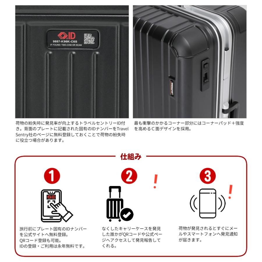 BERMAS（バーマス） スーツケース 新商品 キャリー ケース 92L 旅行