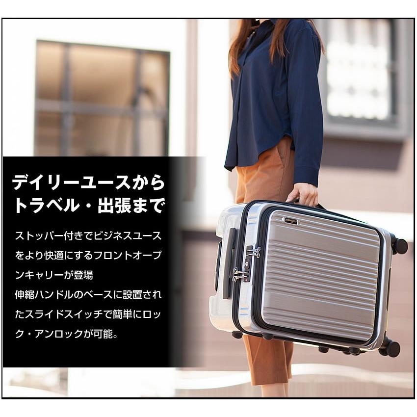 BERMAS（バーマス） キャリーケース キャリーバッグ トロリー インター