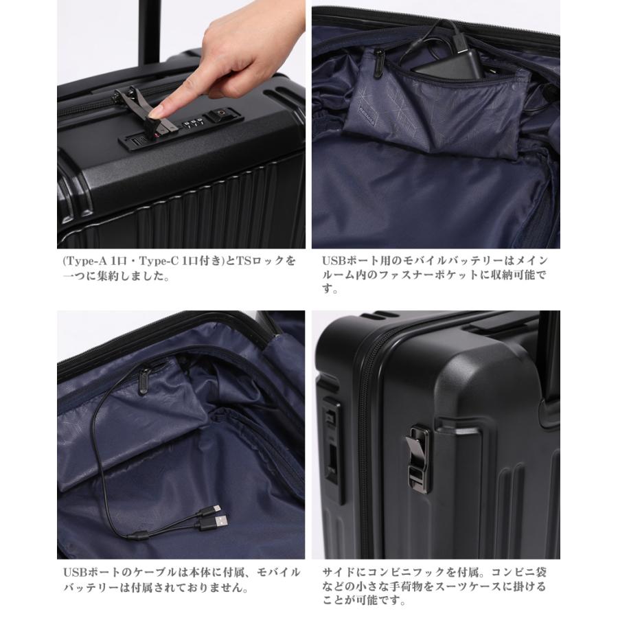 BERMAS（バーマス） スーツケース キャリーケース 36L 1-2泊 機内持込