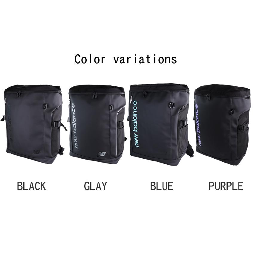 ニューバランス リュック 32L メンズ レディース バックパック BOXリュック スクールバック New Balance 撥水 軽量 AC3545Hの画像