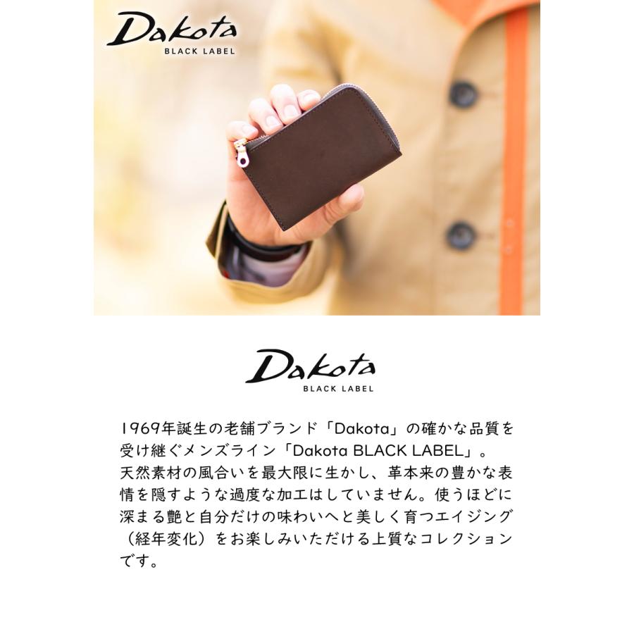 Dakota BLACK LABEL ダコタ メンズ 財布 コンパクト 折財布 L字