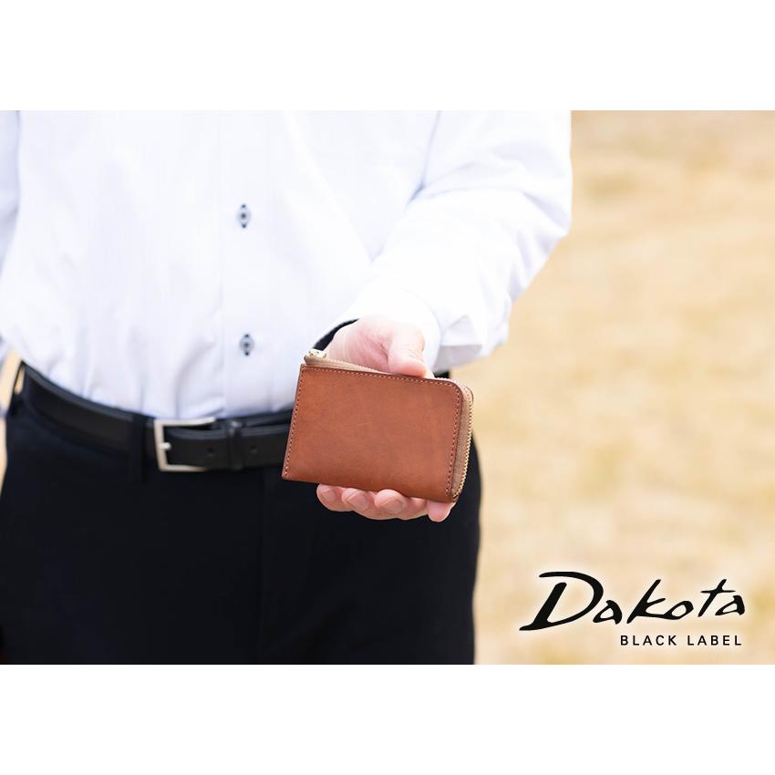 Dakota BLACK LABEL ダコタ メンズ 財布 コンパクト 折財布 L字