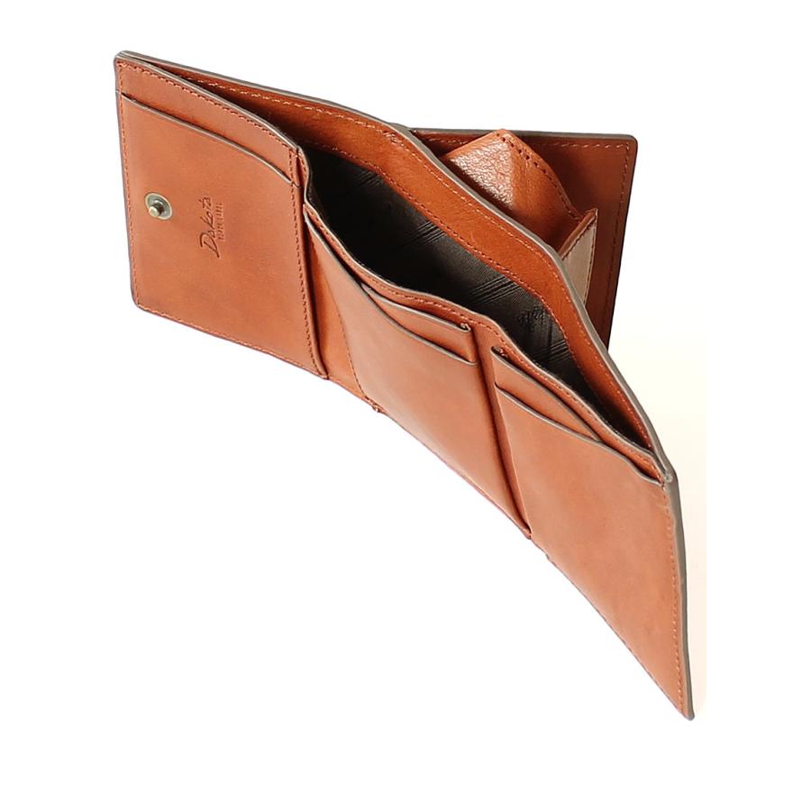 Dakota BLACK LABEL ダコタ 財布 折財布 三つ折り財布 メンズ 牛革 BOX