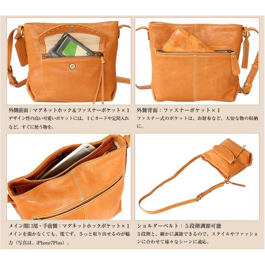 Dakota（ダコタ） ショルダーバッグ 斜めがけ バッグ 牛革