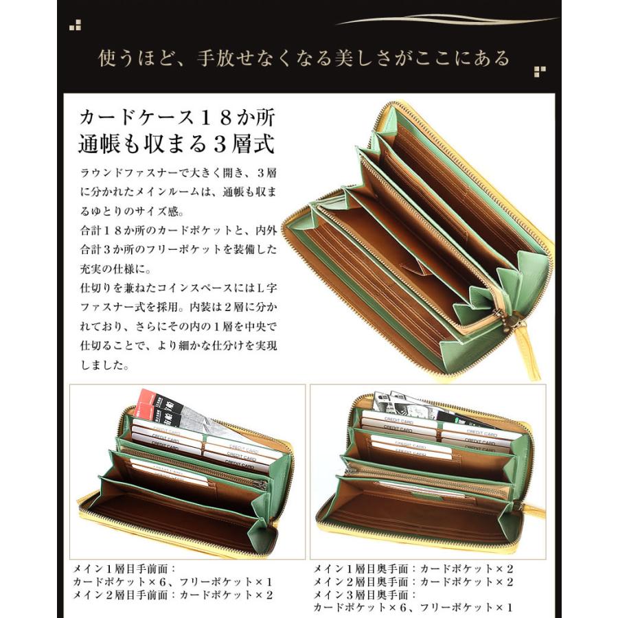 Sybilla（シビラ） 財布 長財布 レディース ラウンドファスナー 牛革