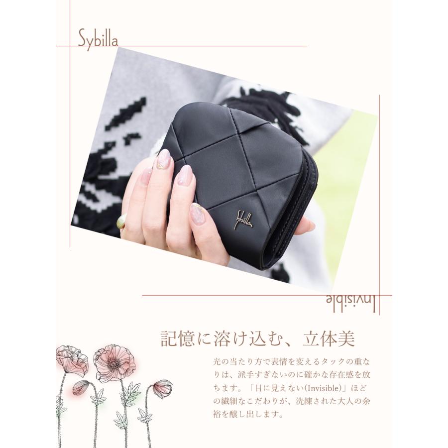 Sybilla（シビラ） 財布 二つ折り財布 折財布 レディース ラウンド