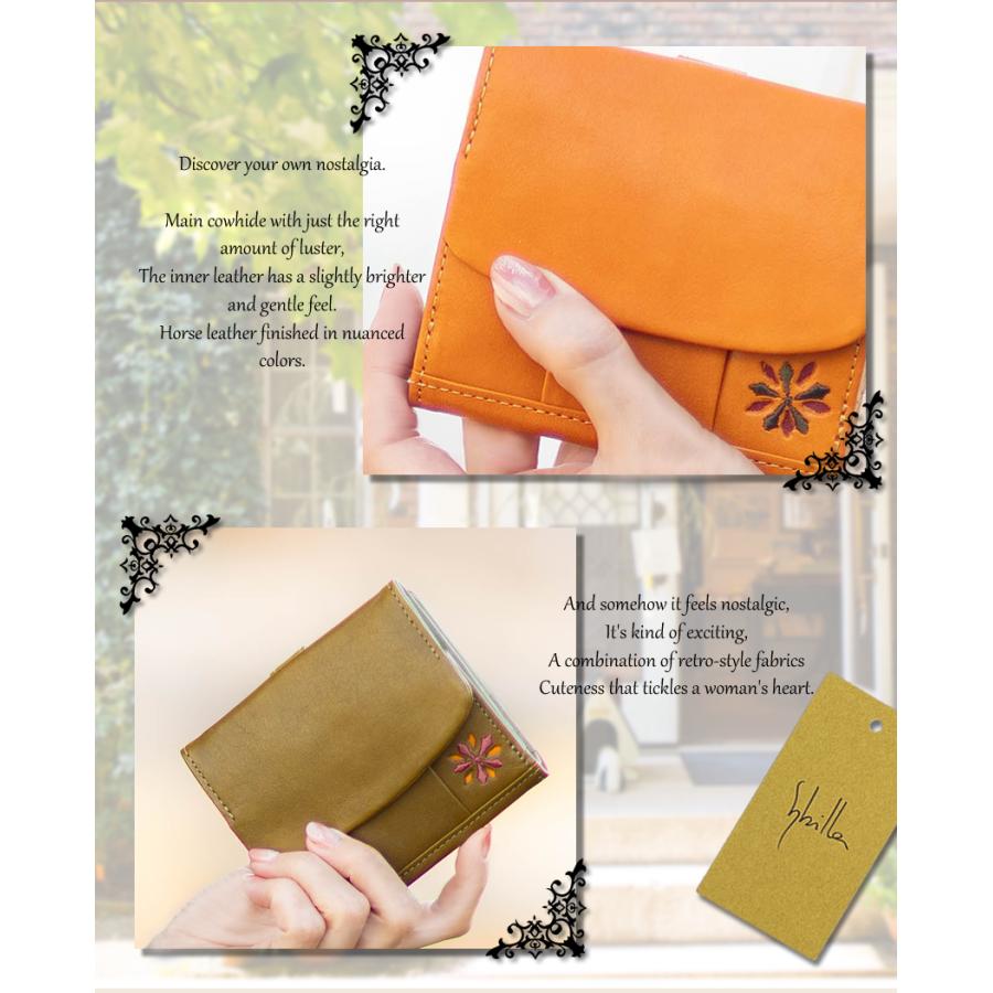 Sybilla（シビラ） 財布 折財布 二つ折り財布 レディース BOX型小銭