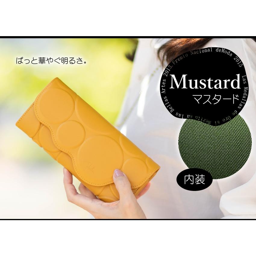 Sybilla シビラ 財布 長財布 レディース かぶせ 牛革 シルクロ