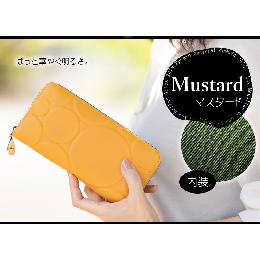 Sybilla（シビラ） 財布 長財布 レディース ラウンドファスナー 牛革