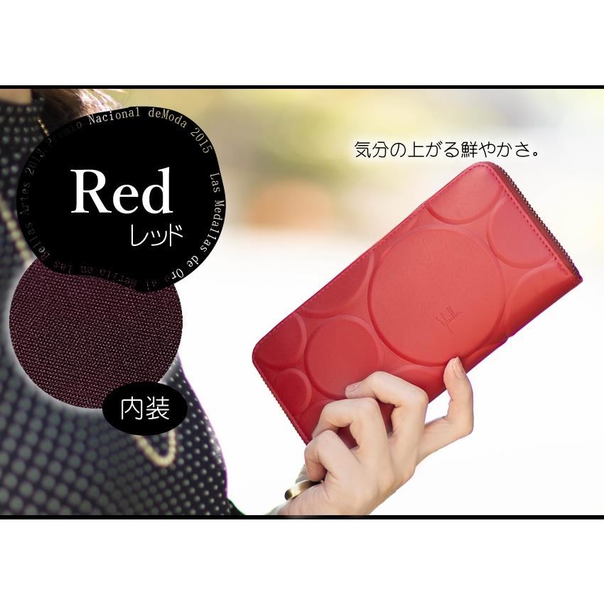 レディース 【未使用】SYBILLA シルクロ ラウンドファスナー長財布 