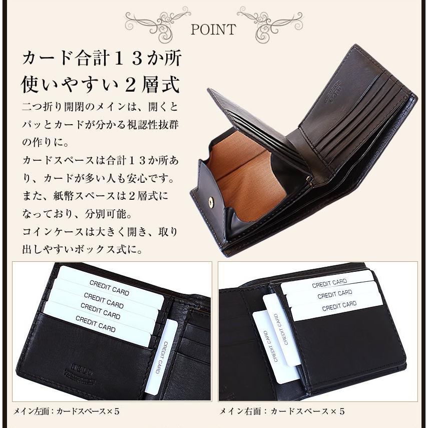 NELD（ネルド） 財布 折り財布 レザー ウォレット 牛革 ミネロ MINERO