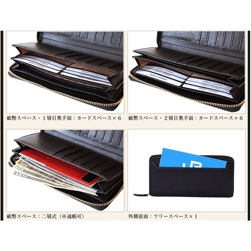 NELD 財布 NELD（ネルド） 財布 長財布 ラウンドファスナー BOX小銭入れ レザー