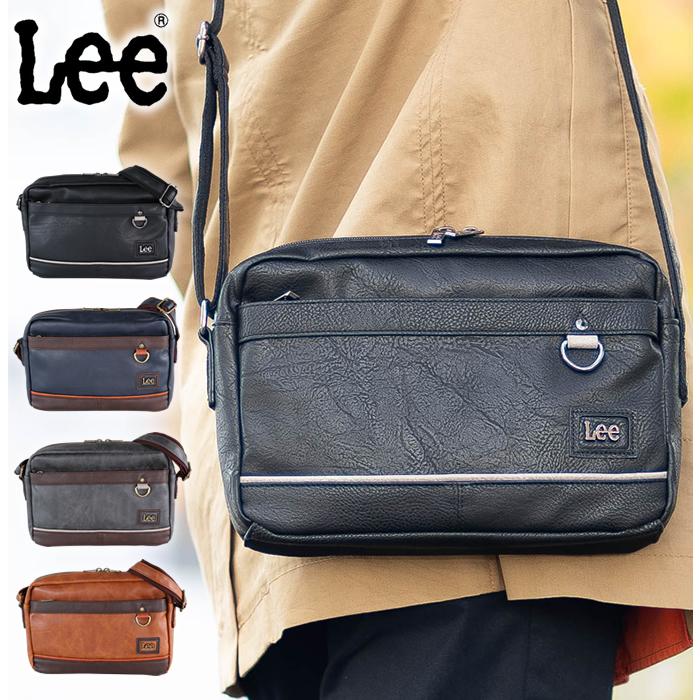 Lee（リー） バッグ ショルダーバッグ ミニ 横型 メンズ 軽量
