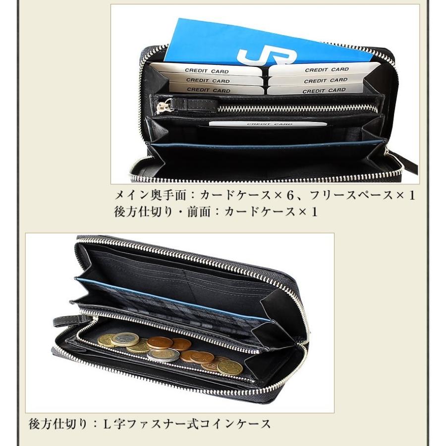 KATHARINE HAMNETT（キャサリンハムネット） 長財布 メンズ ラウンド