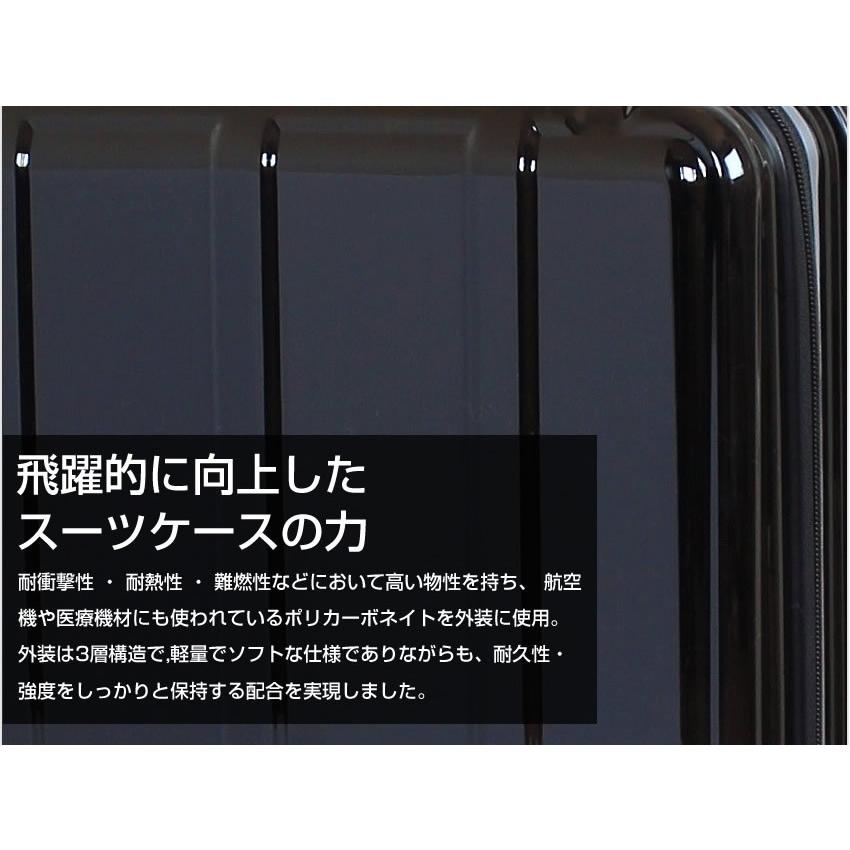 ブリーフィング スーツケース キャリーケース 機内持ち込み 37L 日本正規品 H-37 SDトラベル 旅行 軽量 BRIEFING BRA193c25 WS｜bag-loire｜06